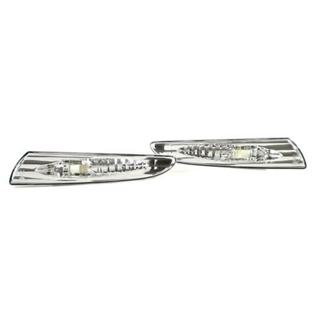 - 01-09 JAGUAR X-TYPE FRONT OR REAR BUMPER SIDE MARKER LIGHTS - CRYSTAL CLEAR