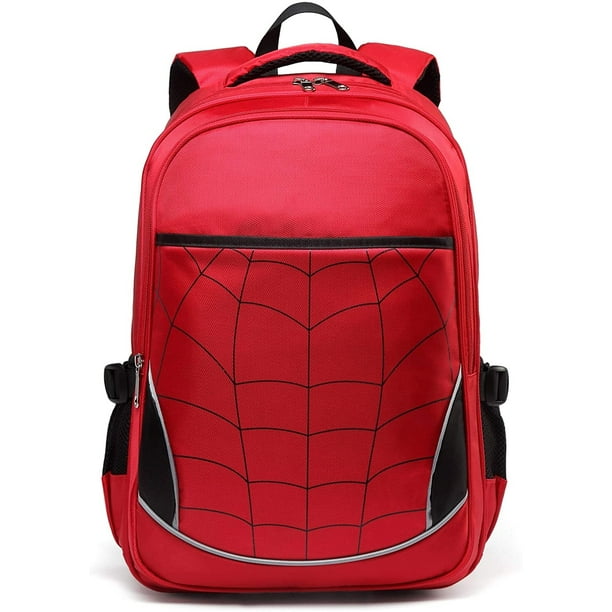 Mochila infantil para niños Bolsas escolares duraderas de jardín de infantes Rojo BLUEFAIRY