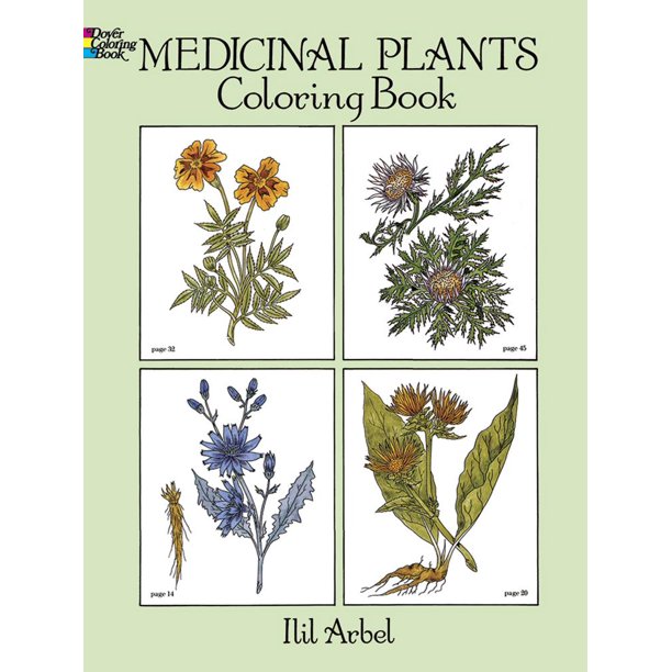 Medicinal Plants Coloring Book - Walmart.com - Walmart.com