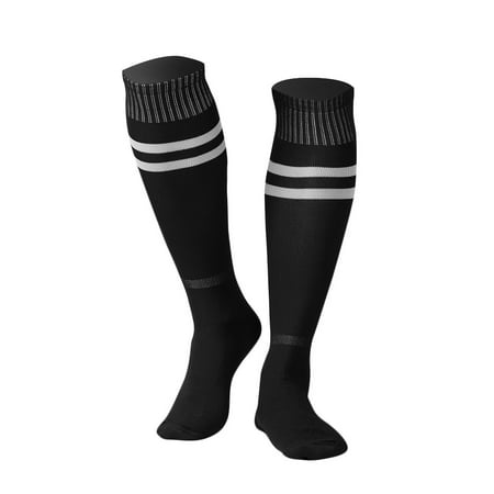 - Hot Sale 1 Pair Sports Socks Soccer Baseball Football Over Knee Ankle Men Women Socks, Black