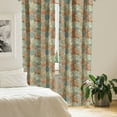 thumbnail image 2 of Ambesonne Vintage Curtains, Grunge Flowers, Pair of 28"x63", Multicolor, 2 of 5