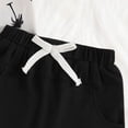 thumbnail image 4 of GXWEA Baby Boy Set 9 Month Baby Boy Clothes Toddler Baby Boy Clothes Summer Short Sleeve Print T-Shirt Tops Color Shorts Set Casual Outfit, 4 of 7