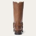 thumbnail image 4 of Men's Stetson Hertiage Harness Biker Leather Boots Handcrafted Brown, 4 of 7