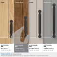 thumbnail image 3 of Amerock Cowrie 3-3/4 inch (96mm) Center-to-Center Oil-Rubbed Bronze Cabinet Pull, 3 of 6