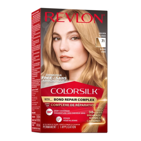 REVLON ColorSilk™ avec complexe de réparation des liaisons,coloration permanente