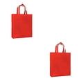 thumbnail image 4 of maskred 5 Pcs Sac de Voyage Écologique Sac à Bandoulière Pochette Sac à Main Pliable Réutilisable Rouge 2Set, 4 of 6