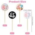 thumbnail image 2 of Cupcake Toppers para fiesta de cumpleaños de niños de 6 a 7 años, 24 unidades, 2 of 7