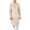 Brown, variant on Men's Cotton Blend Linen Straight Kurta (White; 40)