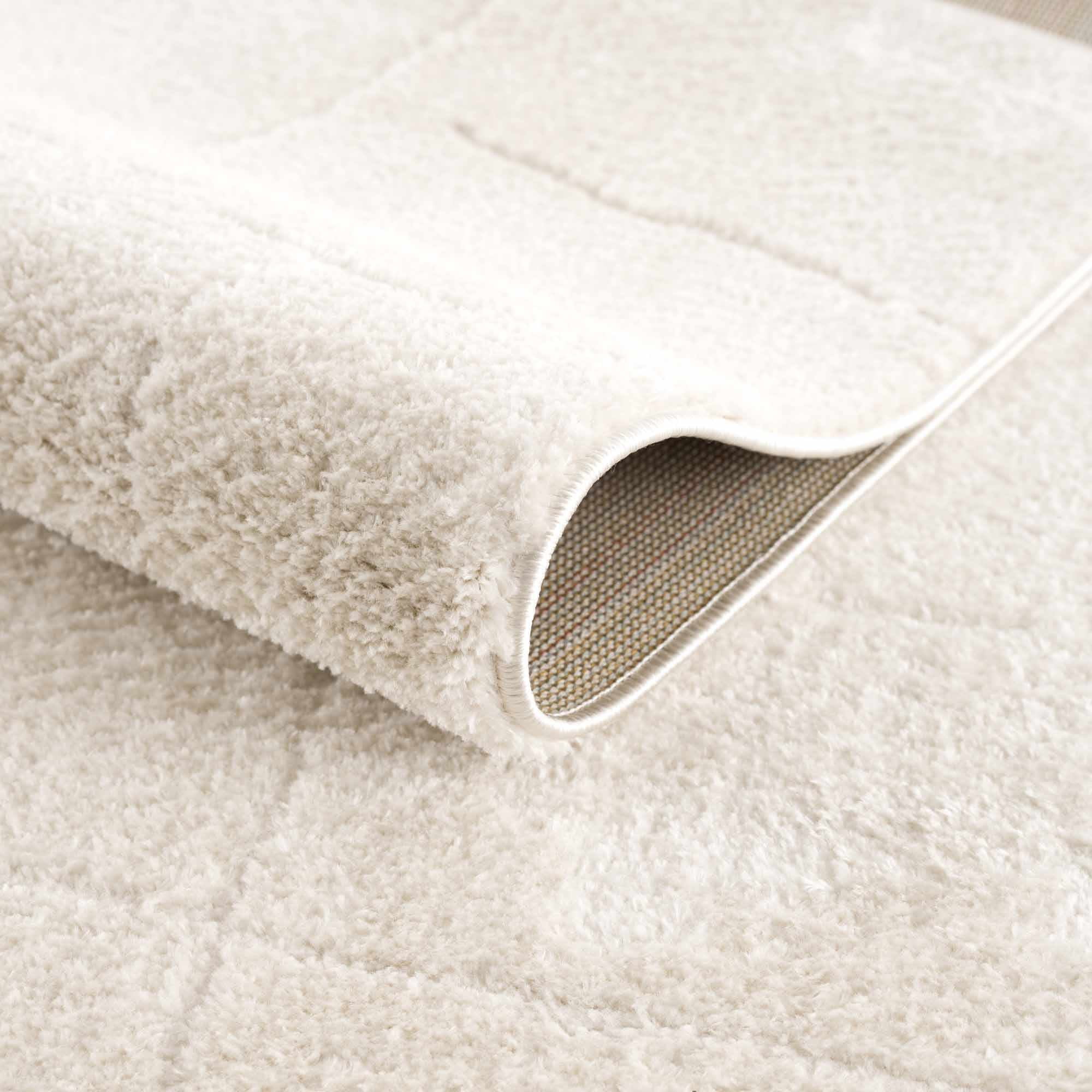 Hauteloom Koume Living Room, Bedroom Area Rug - High Pile - 6'7" x 9'