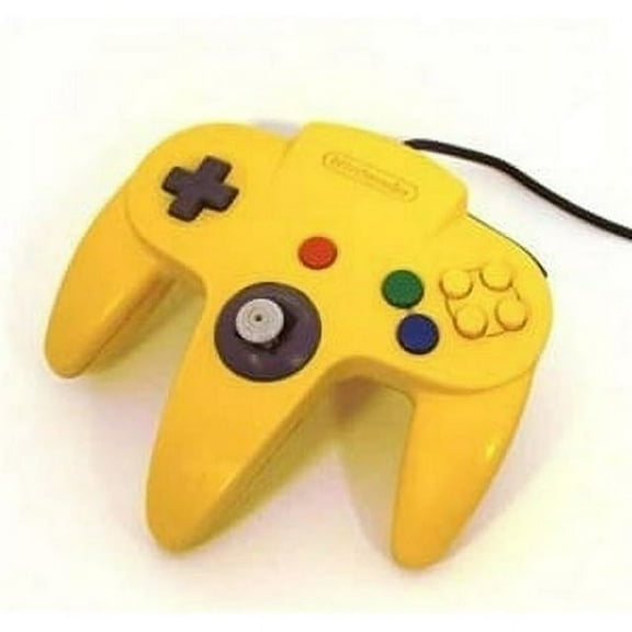 Nintendo 64 OEM "Video Game" Controller, Yellow