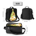 thumbnail image 2 of Balery Sunflower Gnomes Caja de Almuerzo y Bolsa de Almuerzo para Hombres y Mujeres, Bolsa de Almuerzo Reutilizable con Gran Capacidad, Bolsa de Almuerzo Aislada, 2 of 7