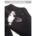 thumbnail image 6 of Deago 3 Pairs Extra Wide Diabetic Socks for Men Women Non-Binding Over the Calf Knee High Sock Neuropathy Hospital Swollen Socks with Cushioned Sole (Black), 6 of 9