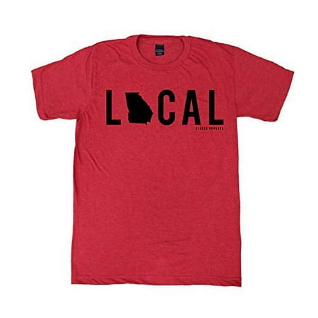 Stated Apparel Georgia Local T-Shirt-Black-Small Stated Apparel Georgia Local T-Shirt-Black-Small
