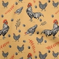 thumbnail image 1 of oneOone Viscose Chiffon Pale Orange Fabric Hen Sewing Craft Projects Fabric Prints By Yard 42 Inch Wide-PS, 1 of 5