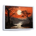 thumbnail image 2 of Designart "Asian Art Samurais silence IV" Asian Floater Framed Canvas Art Print, 2 of 7