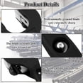 thumbnail image 4 of Ratcheting Tubing Cutter, 2 in 1 Copper Tube Cutter, Close Quarters Tubing Cutter, Copper Pipe Cutter for Cutting PVC, Ratcheting Tubing Cutter Blade 0.3"To1.1"（8-29mm）, 4 of 7