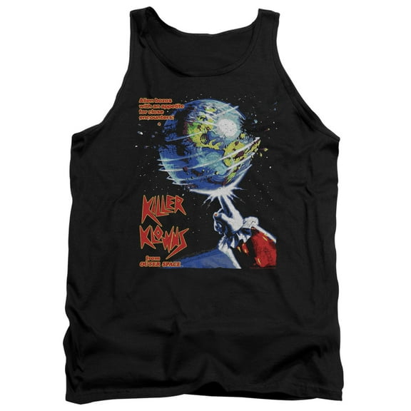 Killer Klowns From Outer Space Invaders Adult Tank Top Black
