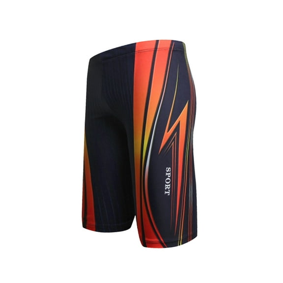 Chic Male's Beach Shorts Comfortable Printing Summer Shorts Quick Drying Swimming Pants Beachwear for Home Outside (Size XL)