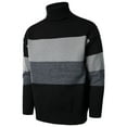 thumbnail image 2 of ZKCCNUK New Casual Daily Pullover Color High Neck Men's Knitted Sweater Bottoming Shirt, 2 of 9