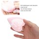 thumbnail image 3 of Esponja de limpieza facial en forma de corazón 5 unidades esponja exfoliante facial de poliuretano hidrofílico limpieza para mujeres y niñas eliminación de maquillaje ANGGREK Otros, 3 of 8