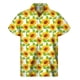 thumbnail image 3 of Camisa con estampado 3D de girasoles a la moda para hombre, camisas hawaianas con estampado floral, blusa de manga corta con botones y solapa de estilo urbano para mujer, 3 of 5
