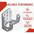 thumbnail image 3 of 10 Pack Easy Off Tarp Stop Body Bracket for Roll Tarp System - 11/16" x 2-1/4" x 3-3/4" Secure Roll Tarp System with Bolt-On for Front & Rear Mounting, 3 of 9