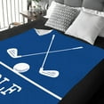 thumbnail image 5 of Gresahom Golf Blanket Gift Sport Throw Blanket for Boys Men, Golf Fan Gift for Sport Fan Kids Adults, Soft Fleece Throw Golf for Birthday Gift Graduation Children's Day Father's Day Travel(40"x50"), 5 of 7