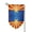 Fillet, variant on Flag Of Arizona Garden Flag Vertical Double Sided Yard Outdoor Decoration 12.5 x 18 Inch Sharp Corner