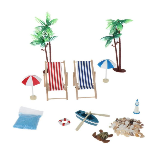 Juego de Kits de Adornos en Miniatura Sunnimix Decoración 1/12 Piezas Juego