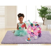 Kid Connection Flower Tea Cart Play Set, 45 Pieces, Toddler Toys