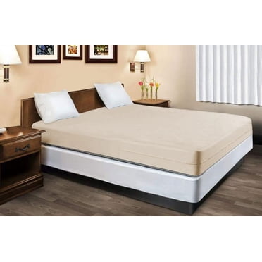 Harris Waterproof Mattress Protector - Queen Size Bed Bug Proof Encasement With Zipper Seal