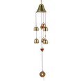 thumbnail image 3 of Fengshui Campana De Viento Colgante Campana De Metal Decoración De Campanilla De Viento Para El Hogar Adorno De Campana Para Interiores Y Exteriores Sonido Claro Buena Suerte sonducket HA014061-00, 3 of 7