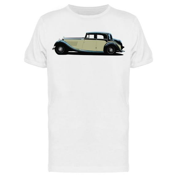 Black Rarity Car T-Shirt Men -Image by Shutterstock, Male Small