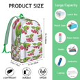 thumbnail image 5 of Sweet Cherry Pattern Waterproof Backpack with Durable Fabric and Comfortable Adjustable S-Shaped Shoulder Straps, 5 of 5