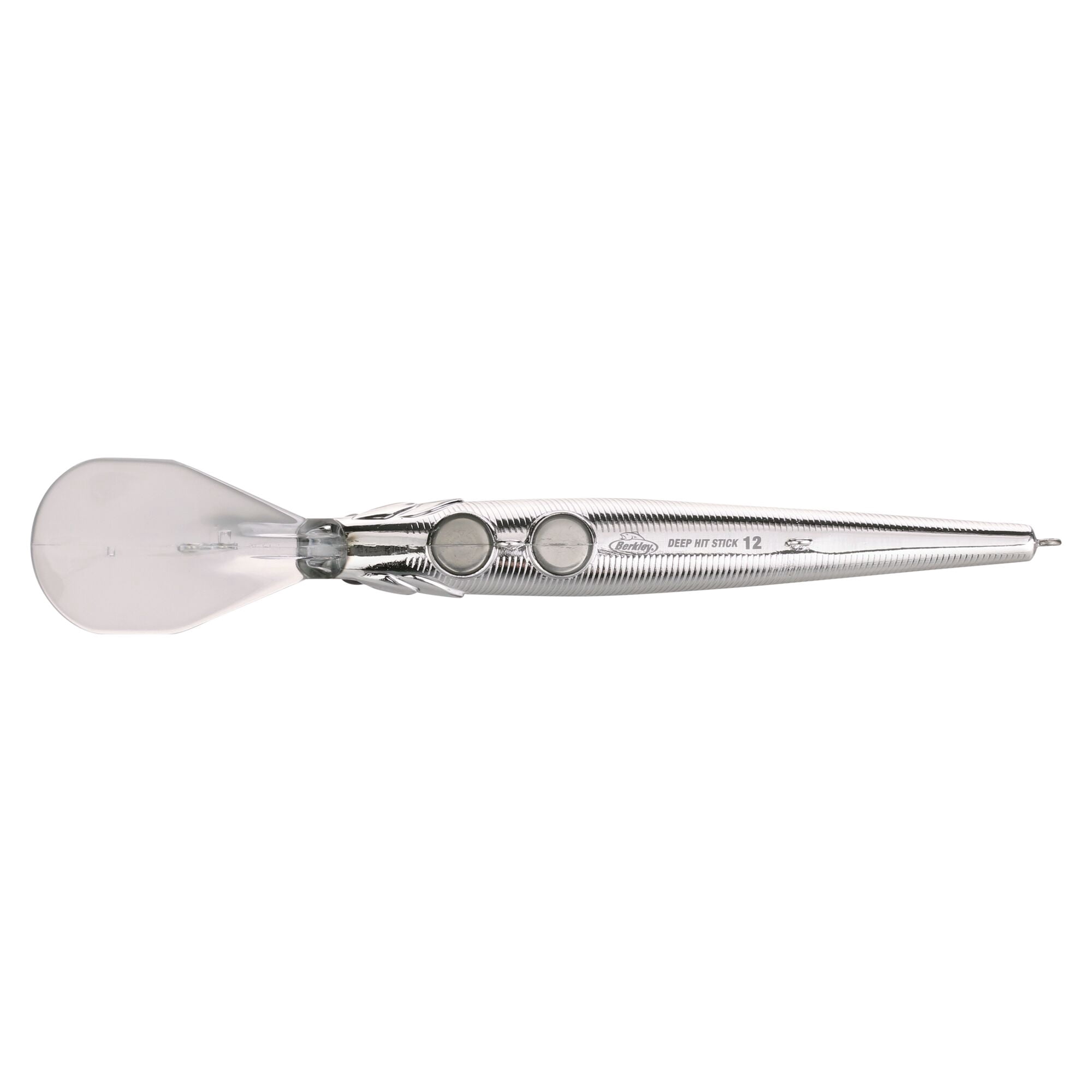 Berkley Deep Hit Stick, 4.75 in, Crankbaits, Chrome (1 Count)