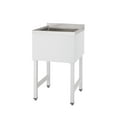 thumbnail image 4 of TRINITY BASICS | 18x16x13 Basin | Stainless Steel Utility Sink | NSF | White, 4 of 10