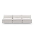 thumbnail image 4 of Modway Commix Down Filled Overstuffed 3-Piece Armless Sectional Sofa, 4 of 5