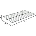 thumbnail image 3 of Econoco Deluxe Straight Shelf for Grid Panel, 3 of 5