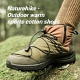 thumbnail image 4 of Naturehike, Outdoor Warm Sports Shoes, Winter Waterproof Warm Shoes, Comfortable Non-Slip Insulated Shoes for Men & Women. Three-proof fabric, Non-slip Sole,  For Winter Sports/Hiking/Mountaineering, 4 of 15