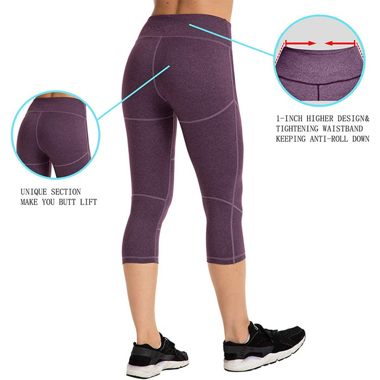  RAYPOSE Womens Compression Workout Leggings Tummy
