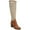 Cognac Leather, variant on Franco Sarto Womens Rivettall Leather Casual Knee-High Boots