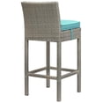 thumbnail image 3 of Modway Conduit Outdoor Patio Wicker Rattan Bar Stool, Multiple Colors, 3 of 3