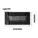thumbnail image 3 of Bolsa de almacenamiento bajo la cama - Contenedor plegable de tela de gran capacidad para mantas y almohadas, 100L, 40"x20"x6", negro/gris, 3 of 8