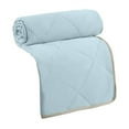 thumbnail image 1 of CHOK Lightweight Cooling Comforter  Skin-Friendly Plain Printed Washed Cotton Summer Quilt Ventilation Quilt  Solid Color Comforter Sets, 1 of 8