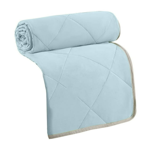 CHOK Lightweight Cooling Comforter Skin-Friendly Plain Printed Washed Cotton Summer Quilt Ventilation Quilt Solid Color Comforter Sets
