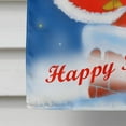 thumbnail image 4 of Santa Claus Hope I Don't Get Stuck Flag Canvas House Size, 4 of 4