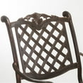 thumbnail image 4 of Afuera Living Cast Aluminum Copper Outdoor Bar Stool (Set of 2), 4 of 20