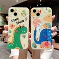 thumbnail image 2 of Cartoon Cute Dinosaur Elephant Creative Silicone Case Compatible with iPhone Case (Cartoon Cute Elephant,iPhone 11 Pro), 2 of 6