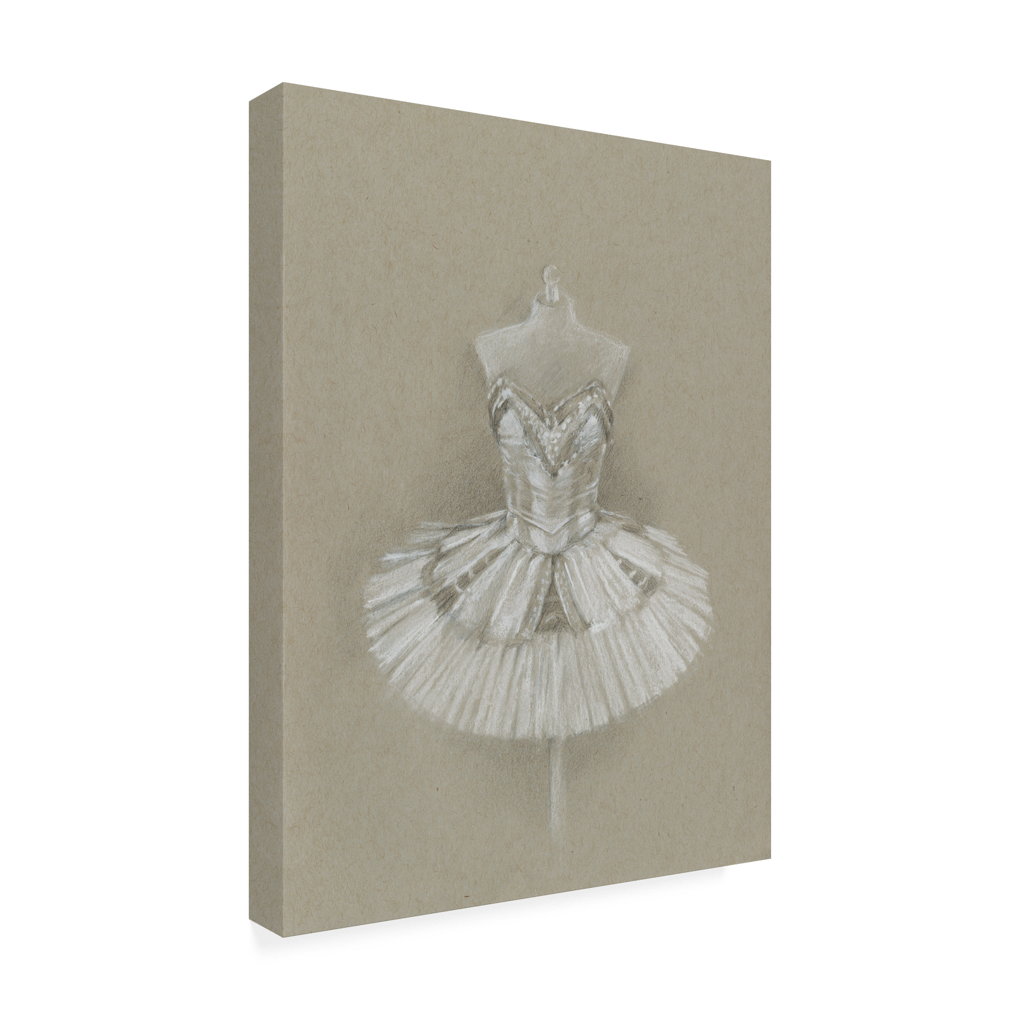 Trademark Fine Art 'Ballet Dress I' Canvas Art by Ethan Harper