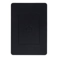 thumbnail image 1 of Placa Ciega Electrica Unno Plastico Negro, 1 of 3